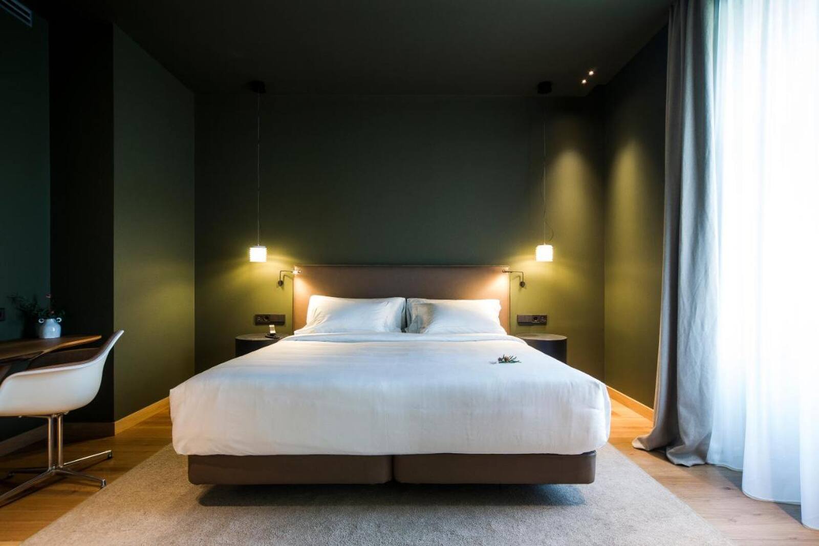 Suite del Hotel Arbaso en San Sebastián