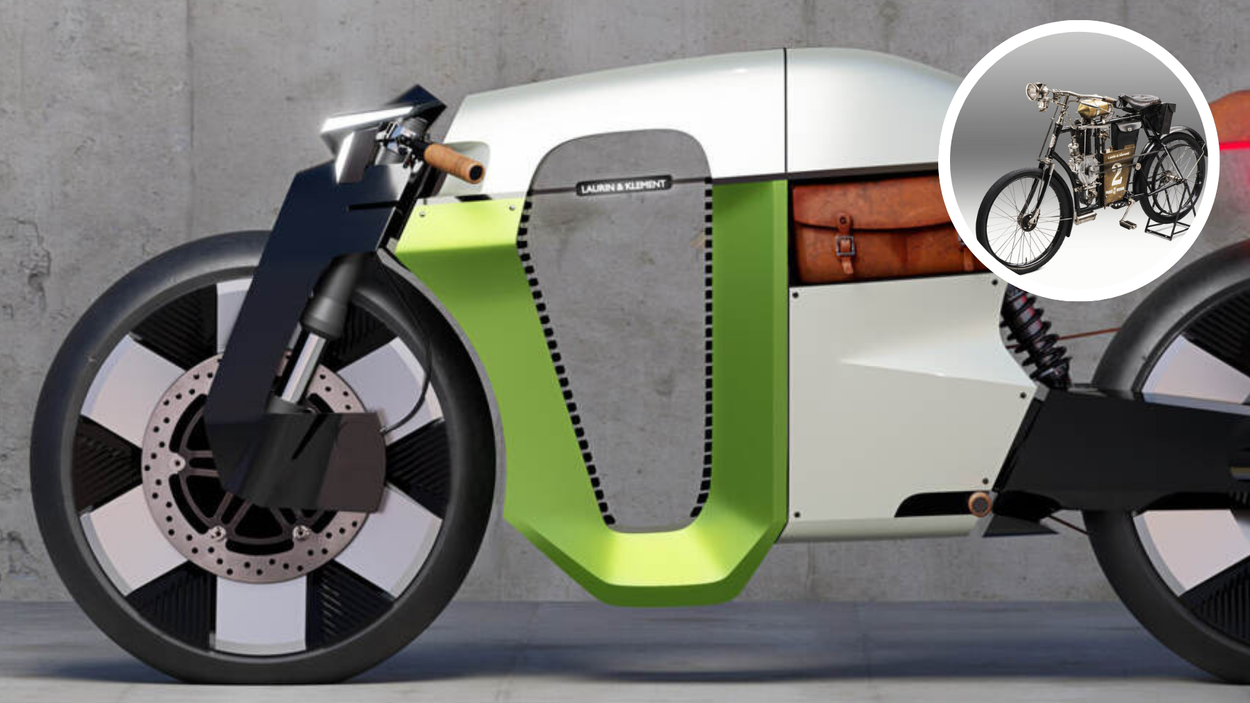 Así es la nueva versión de la moto clásica de Skoda, 125 años después