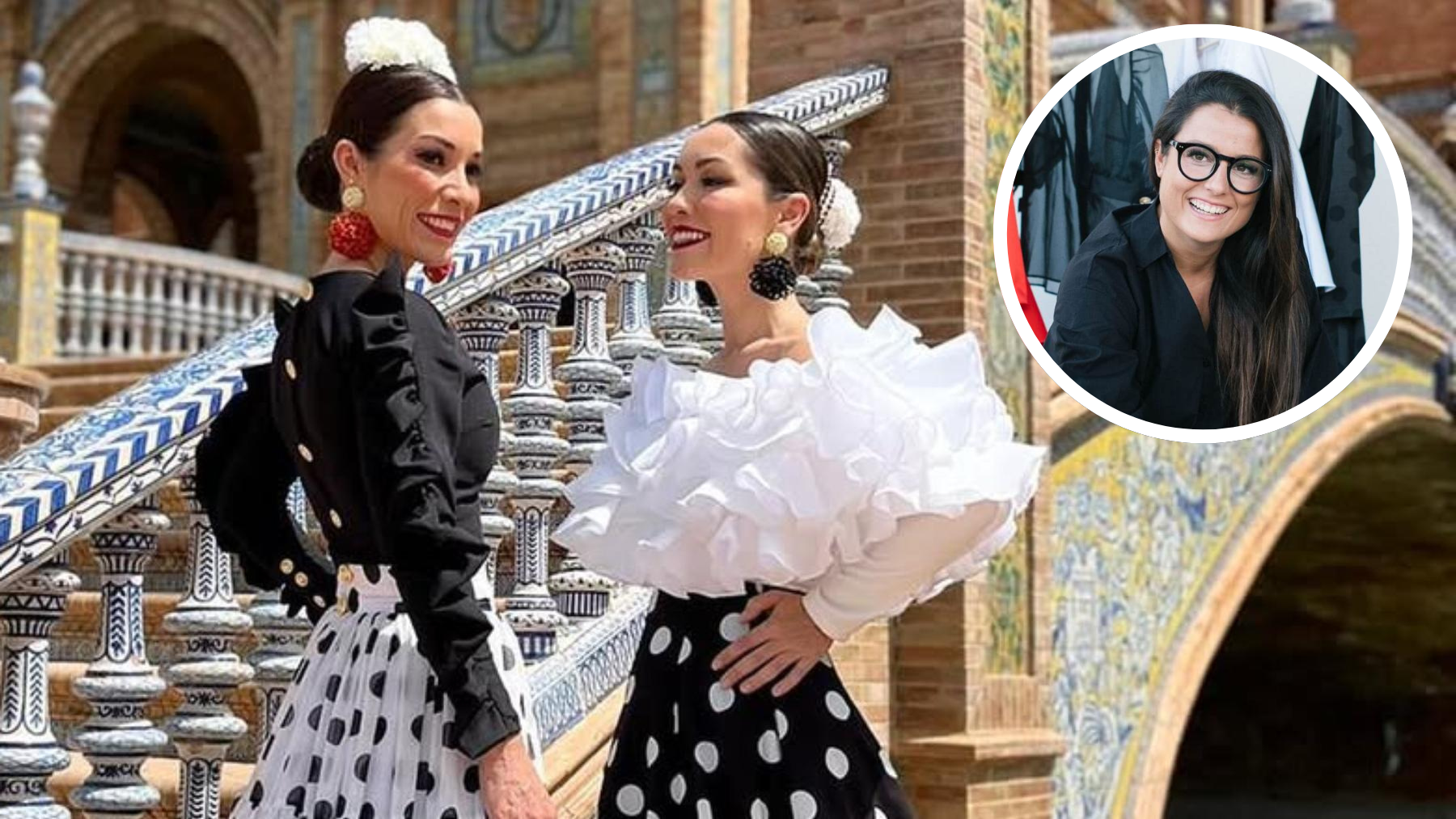 Johanna Calderón, la creadora de los trajes más exclusivos de la Feria de Abril: «Sólo diseño 40 al año»