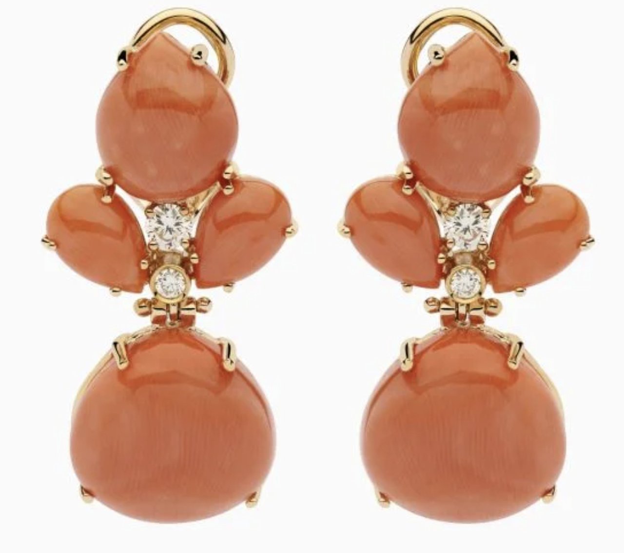 Pendientes flor