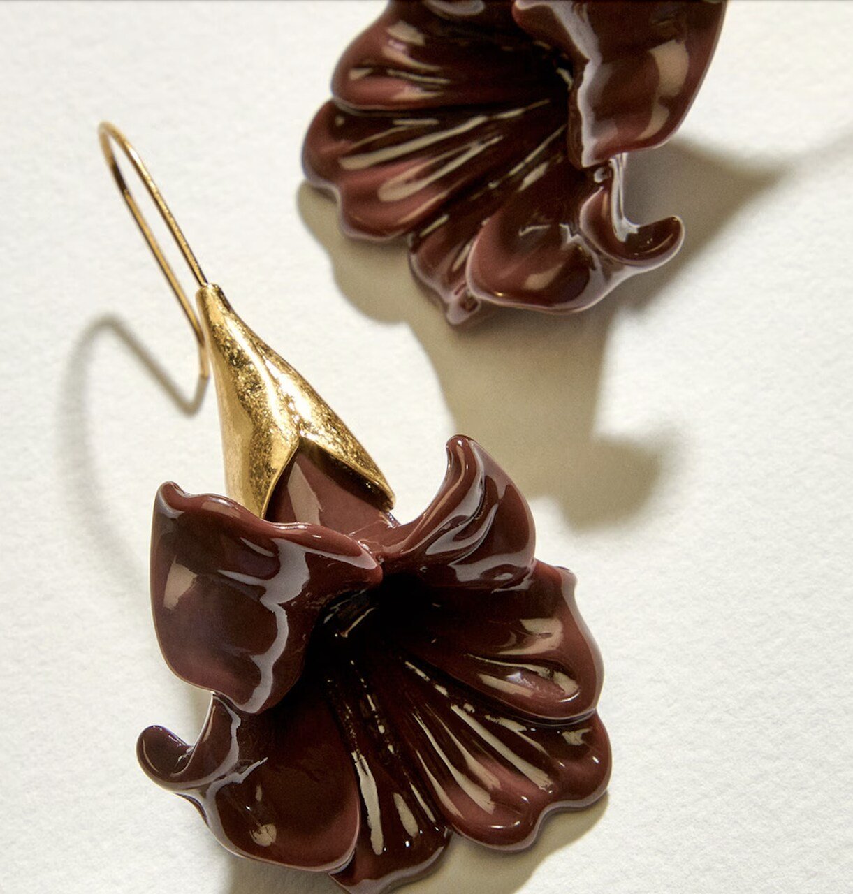 Pendientes flor, Sara Carbonero