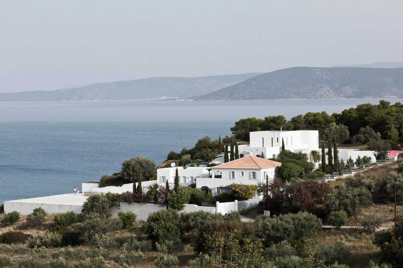 isla de Grecia Spetses playa