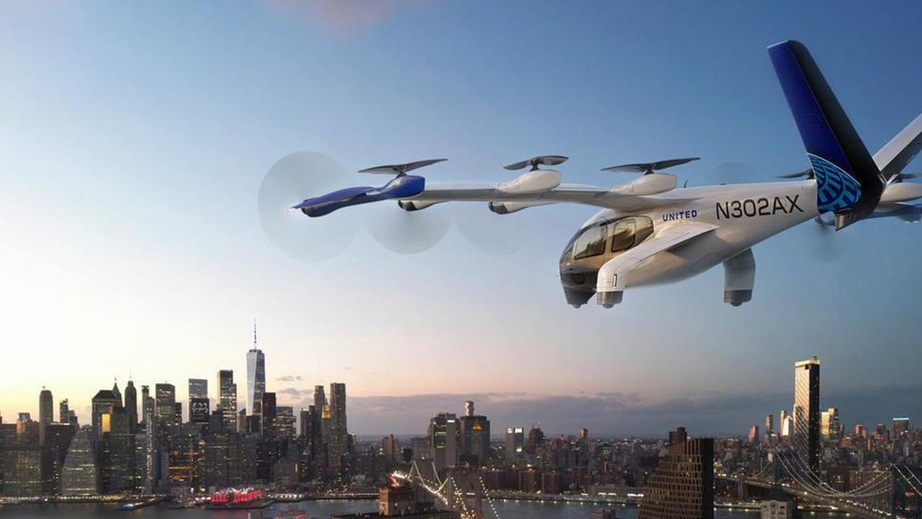 Aerotaxi yendo a NYC