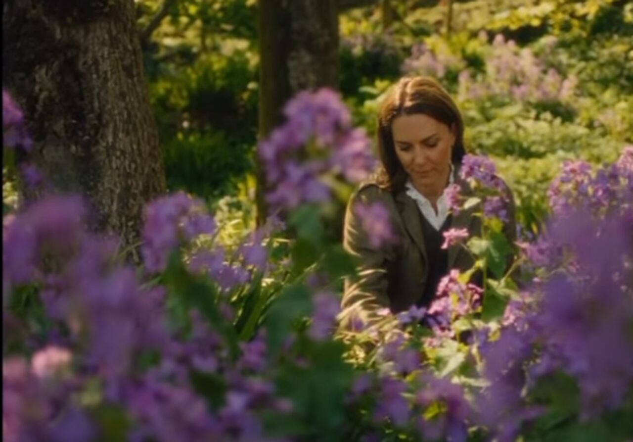 naturaleza para la salud mental Kate Middleton