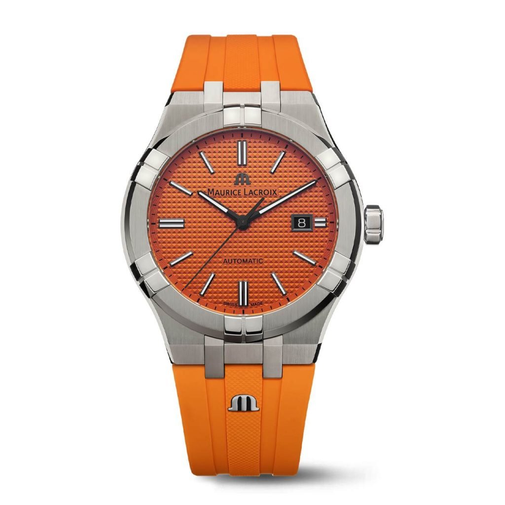 esfera reloj verano naranja