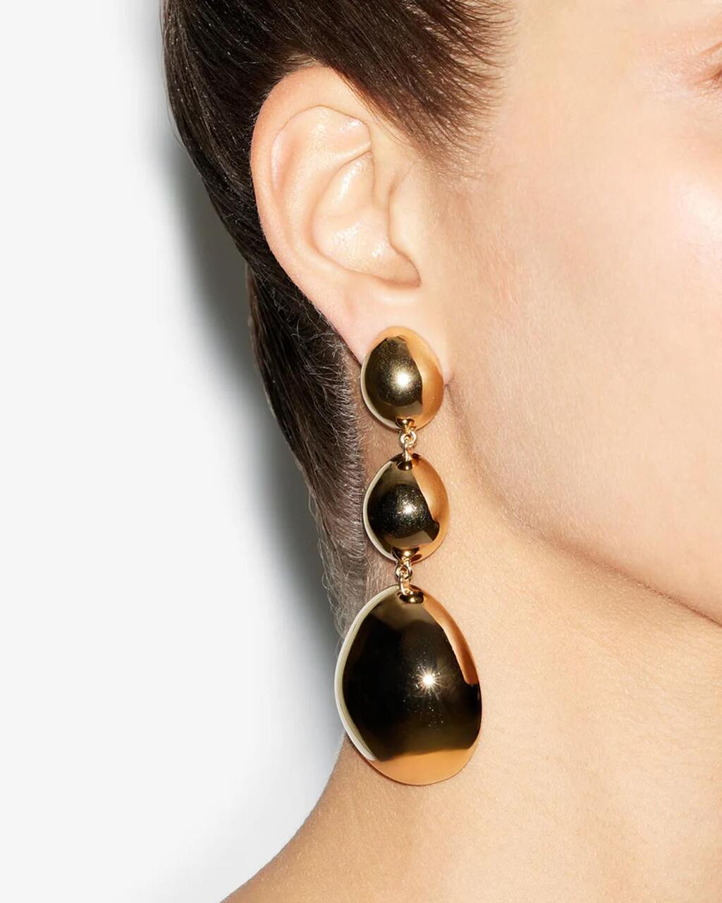pendientes de oro grandes tendencia BBC