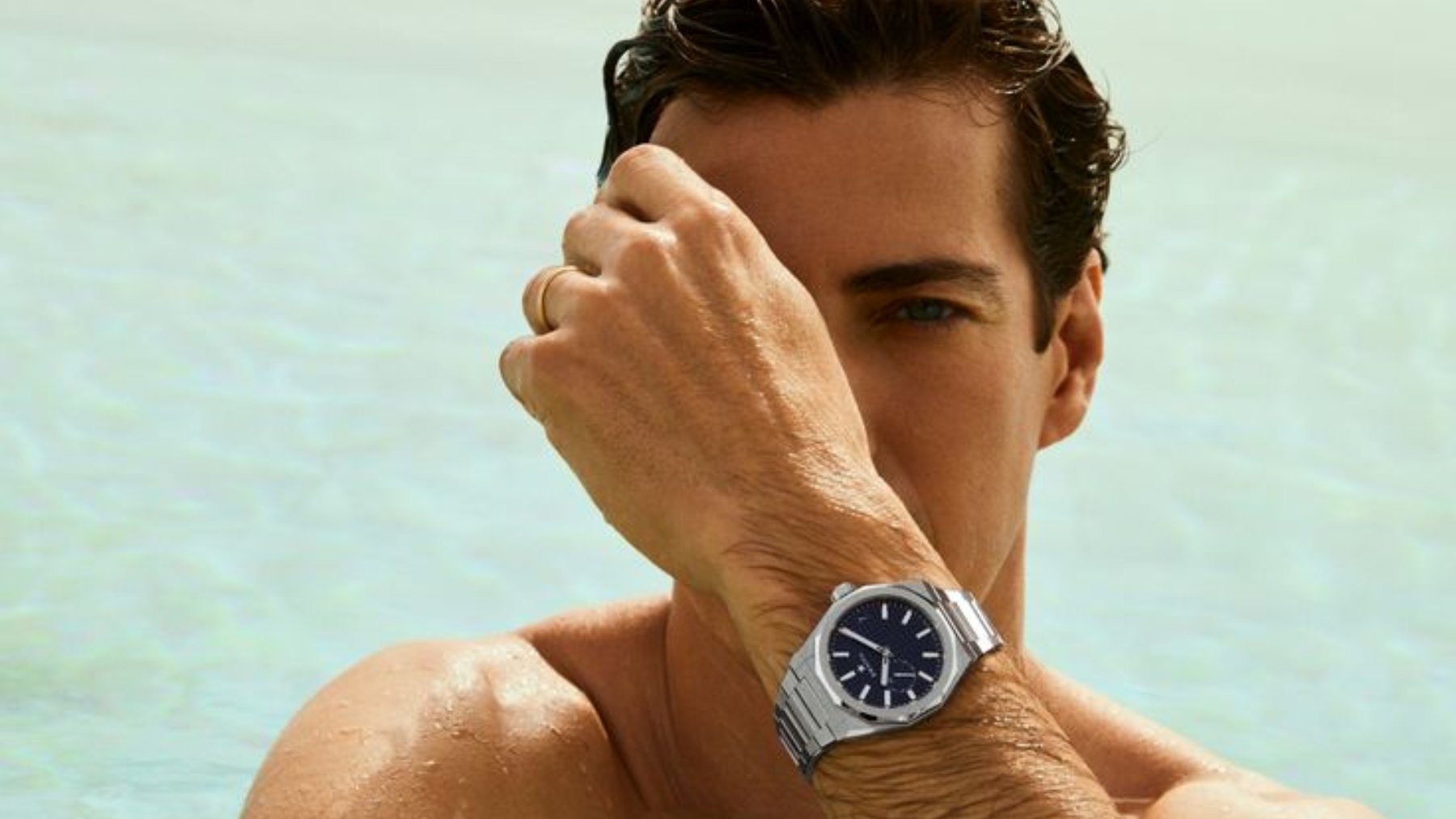 esferas match verano piscina reloj
