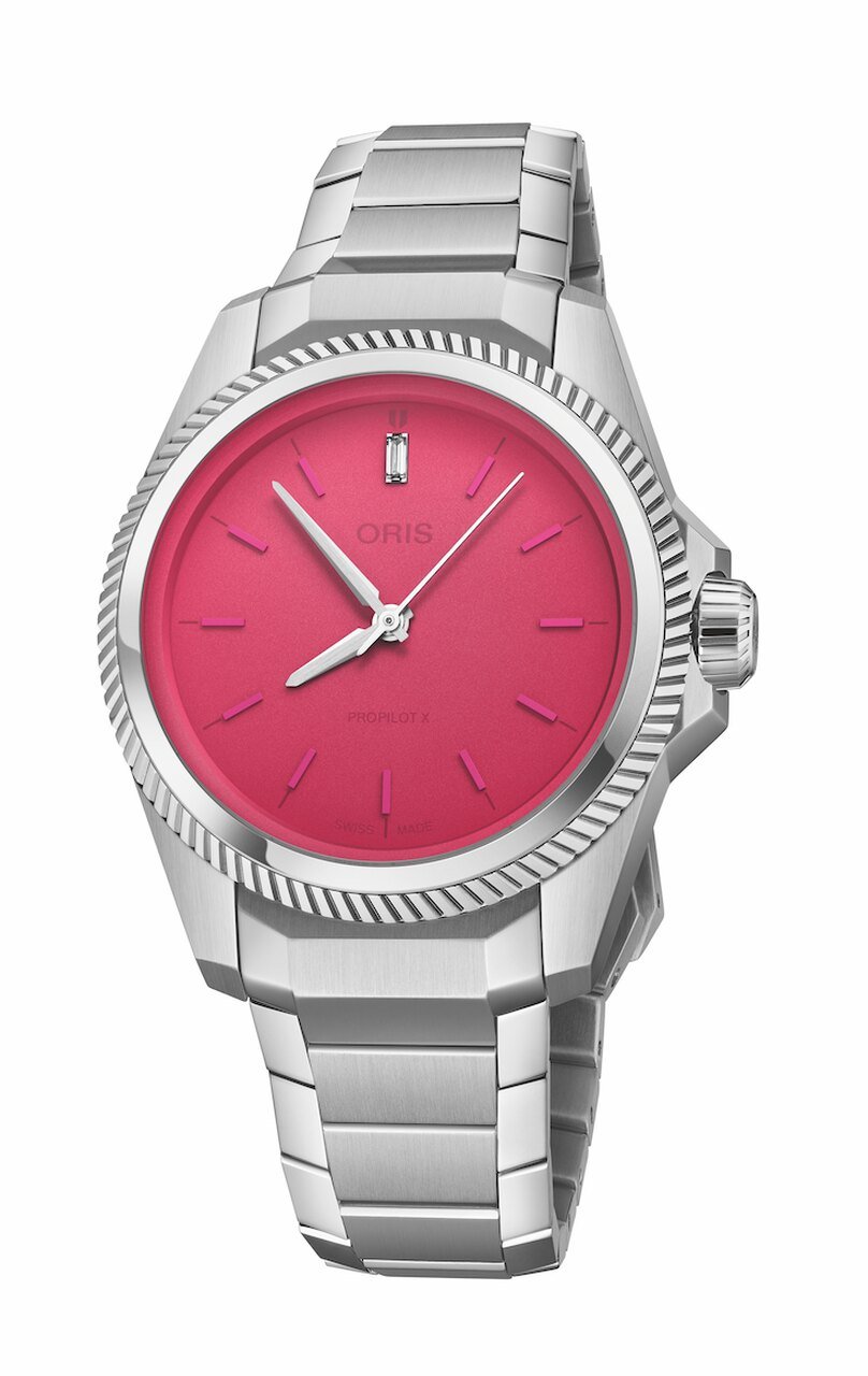 esfera reloj verano rosa
