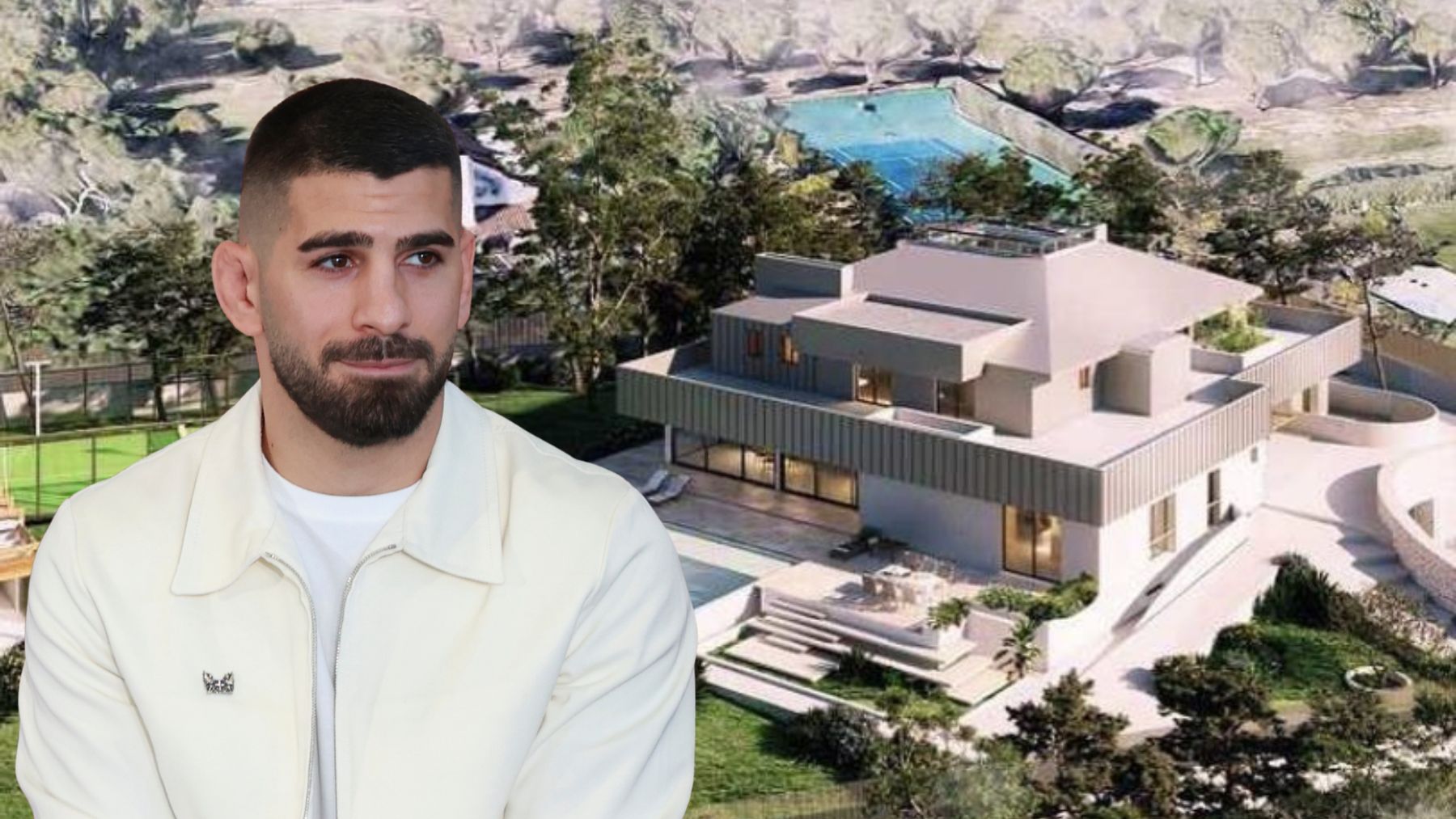 La casa donde Ilia Topuria se refugia en Boadilla del Monte: 7 habitaciones, 9 baños... y 5 millones