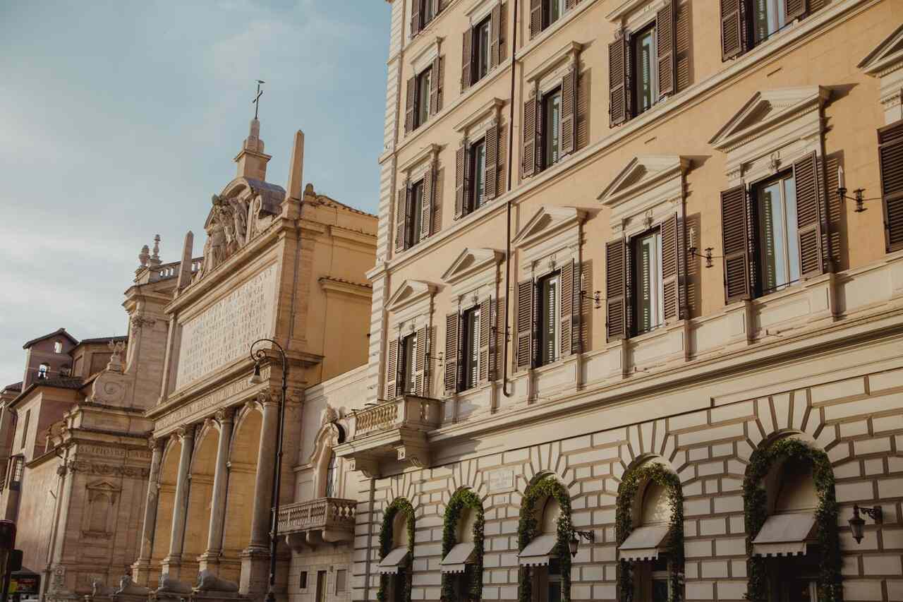 fachada hotel roma