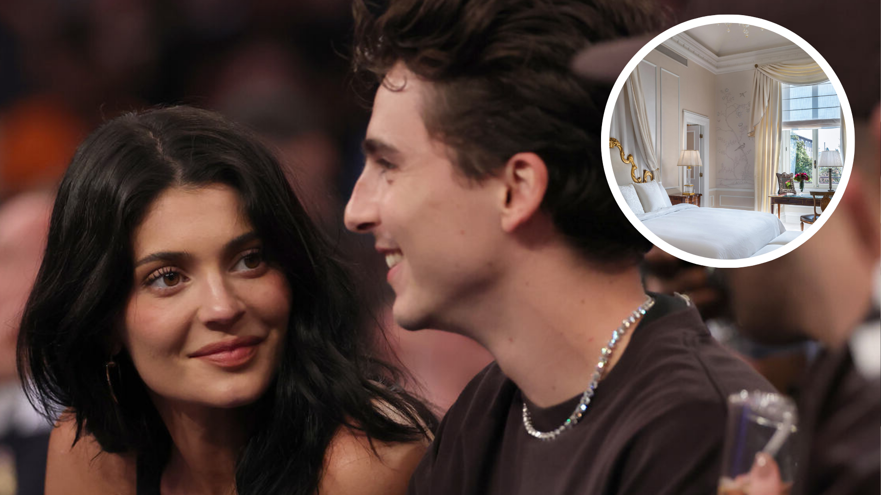 La ‘suite’ donde Kylie Jenner y Timothée Chalamet durmieron en Roma: 20.000 € la noche