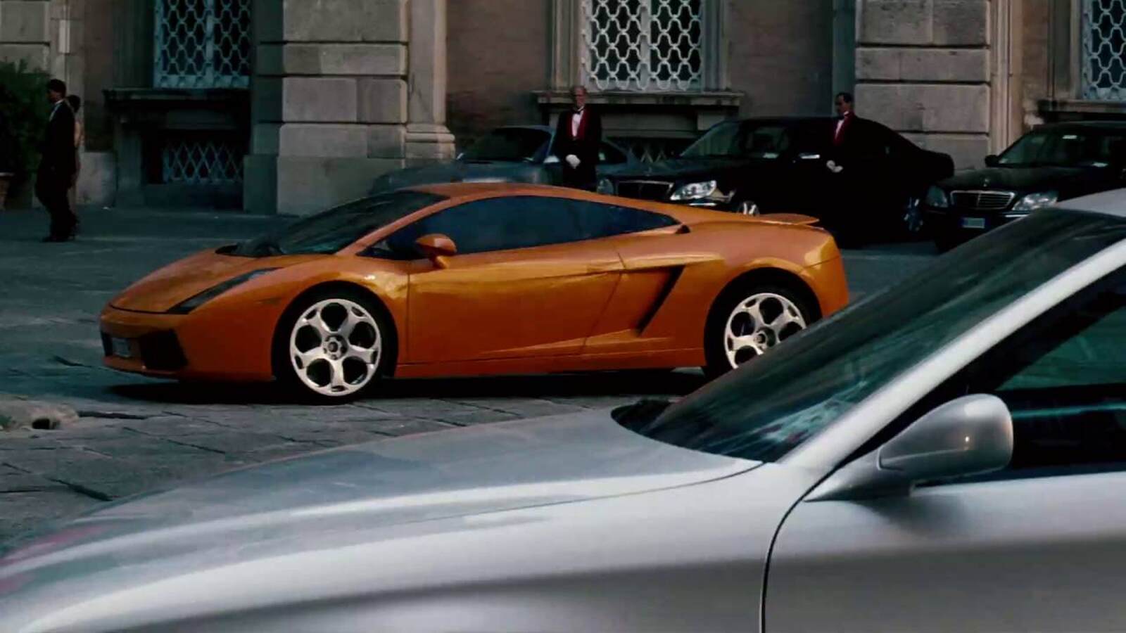 Escena con el Lamborghini Gallardo