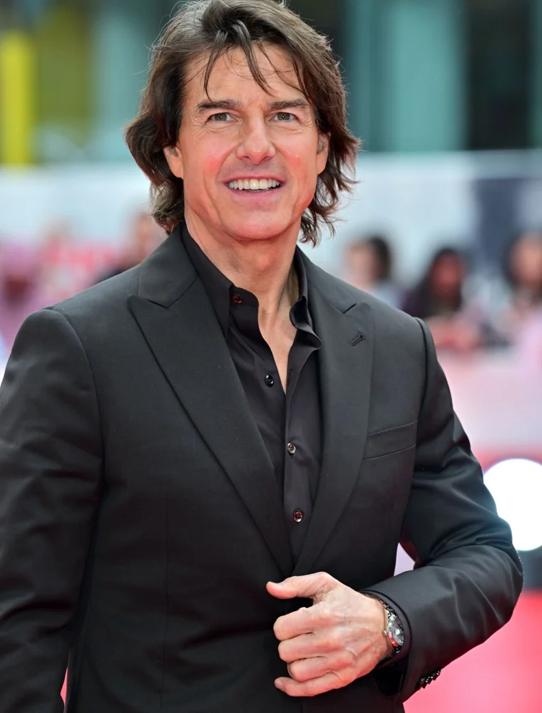 Tom Cruise en la premiere de Misión Imposible