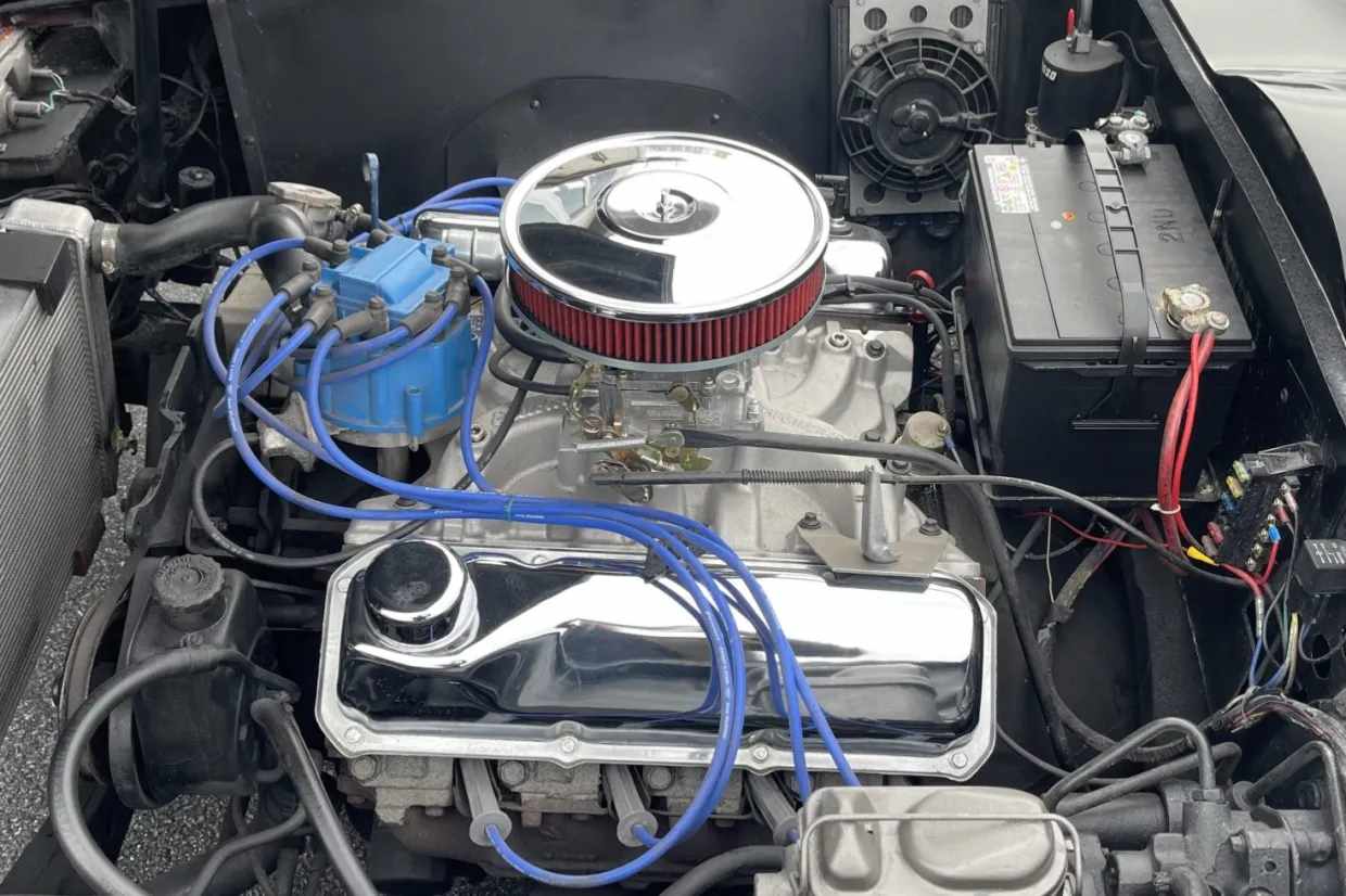 Motor del coche de Batman