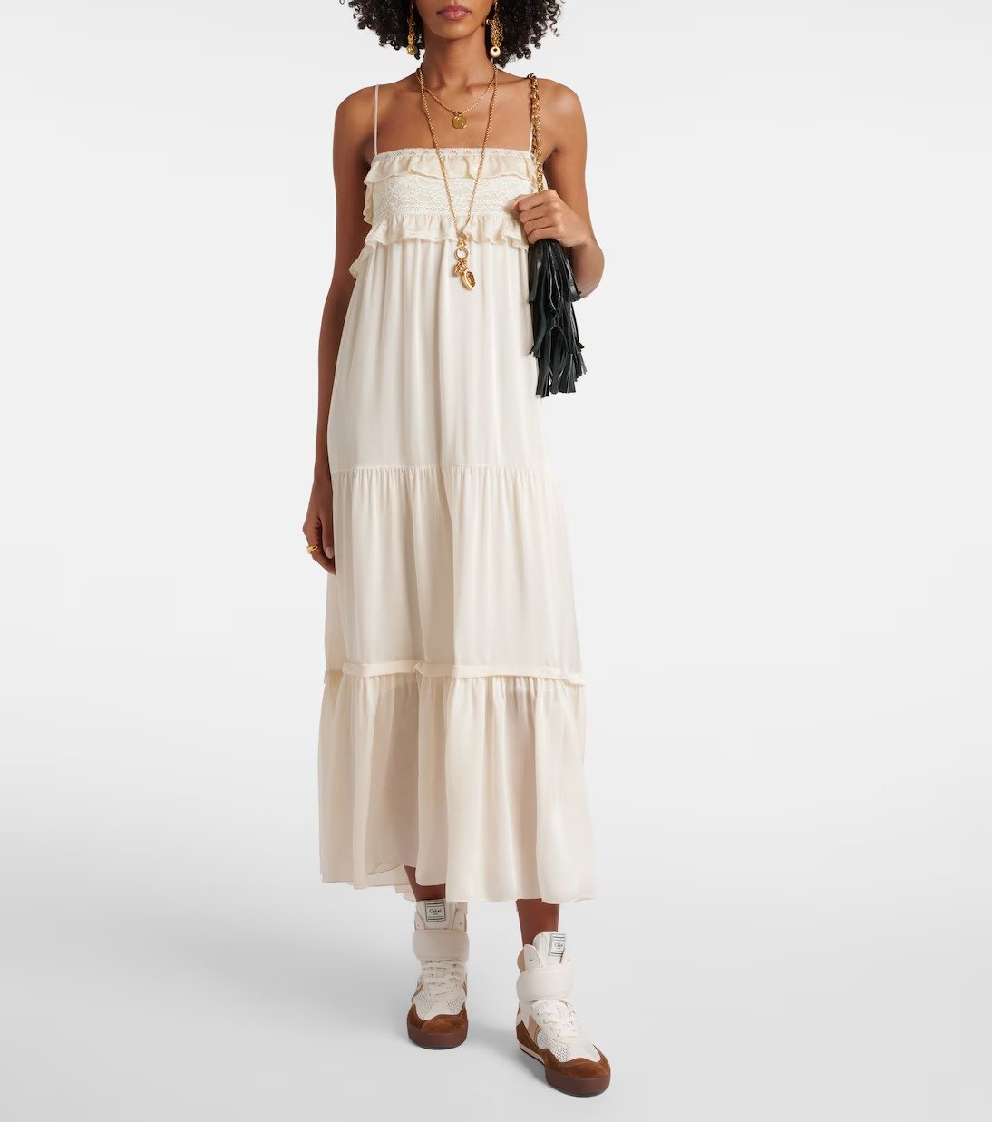 Vestido de Chloé, estilo Sofía Palazuelo
