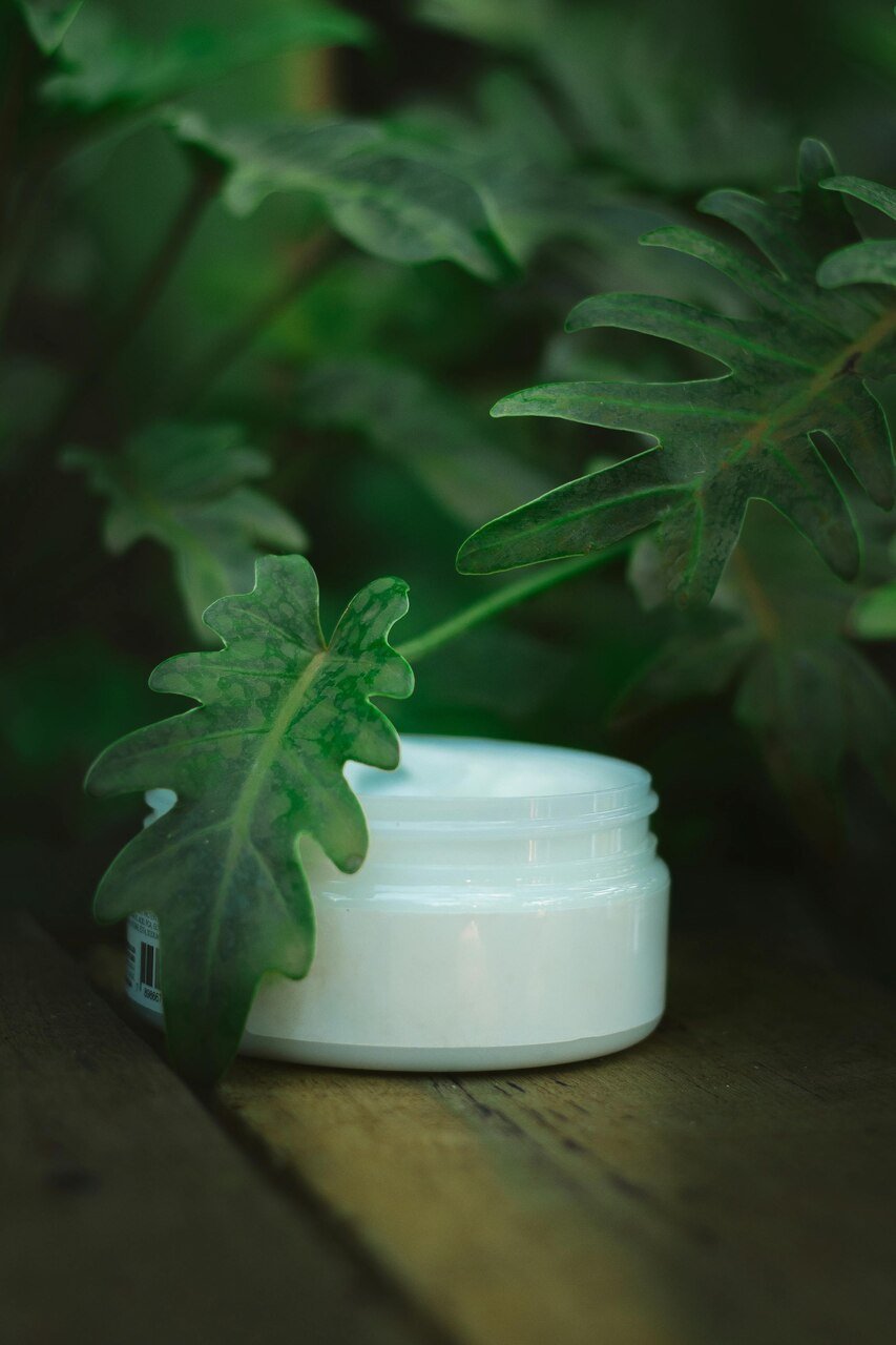 cosmética natural hoja
