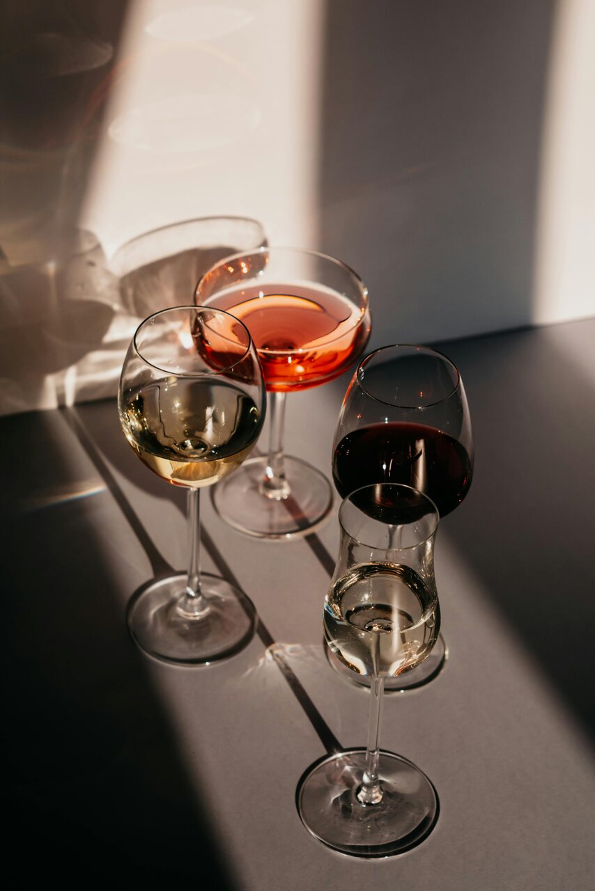 tipos de vinos copas