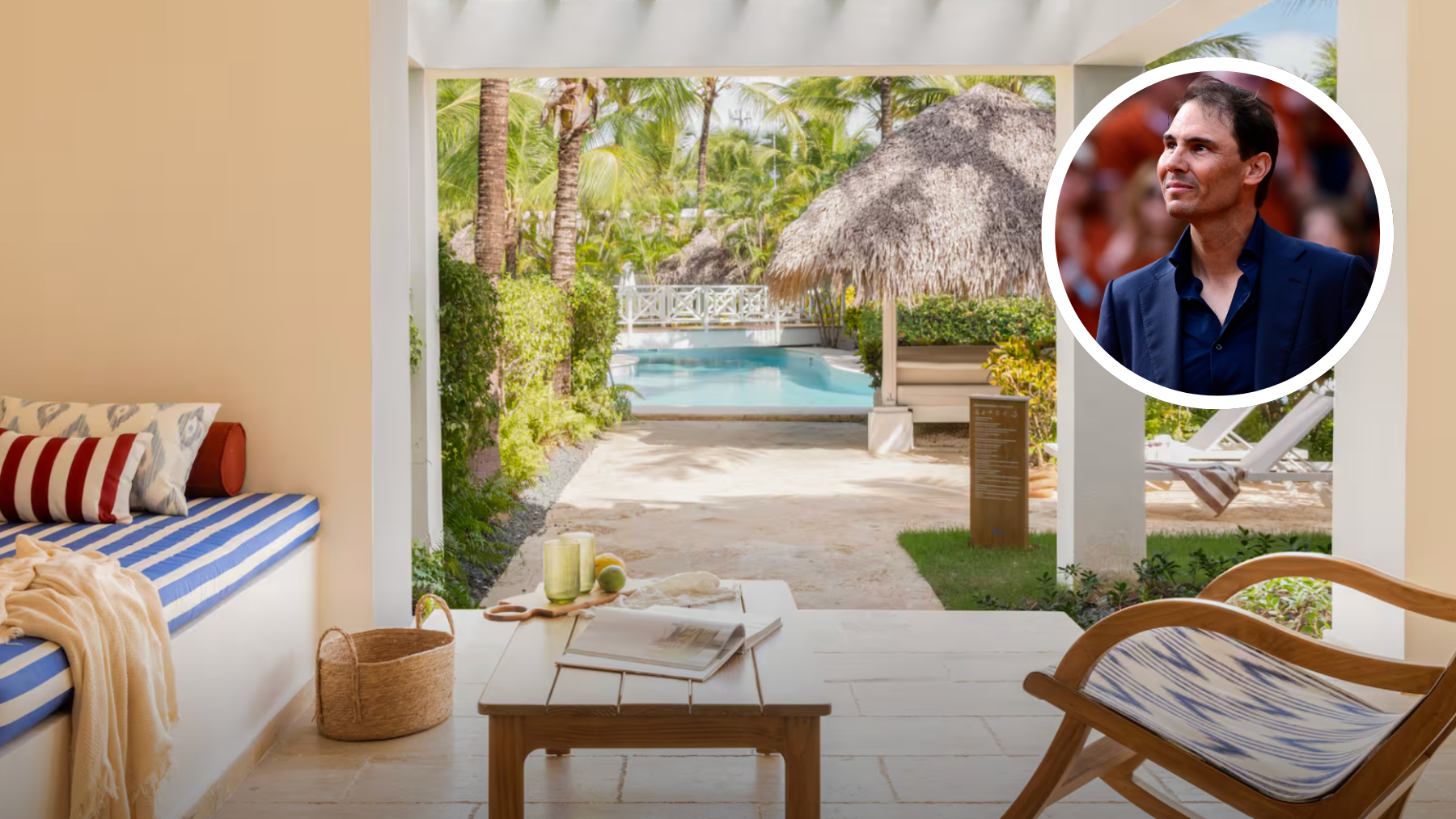 Así es el hotel de Rafa Nadal en Punta Cana: un todo incluido con 5 pistas de tenis y 1.500 € la noche