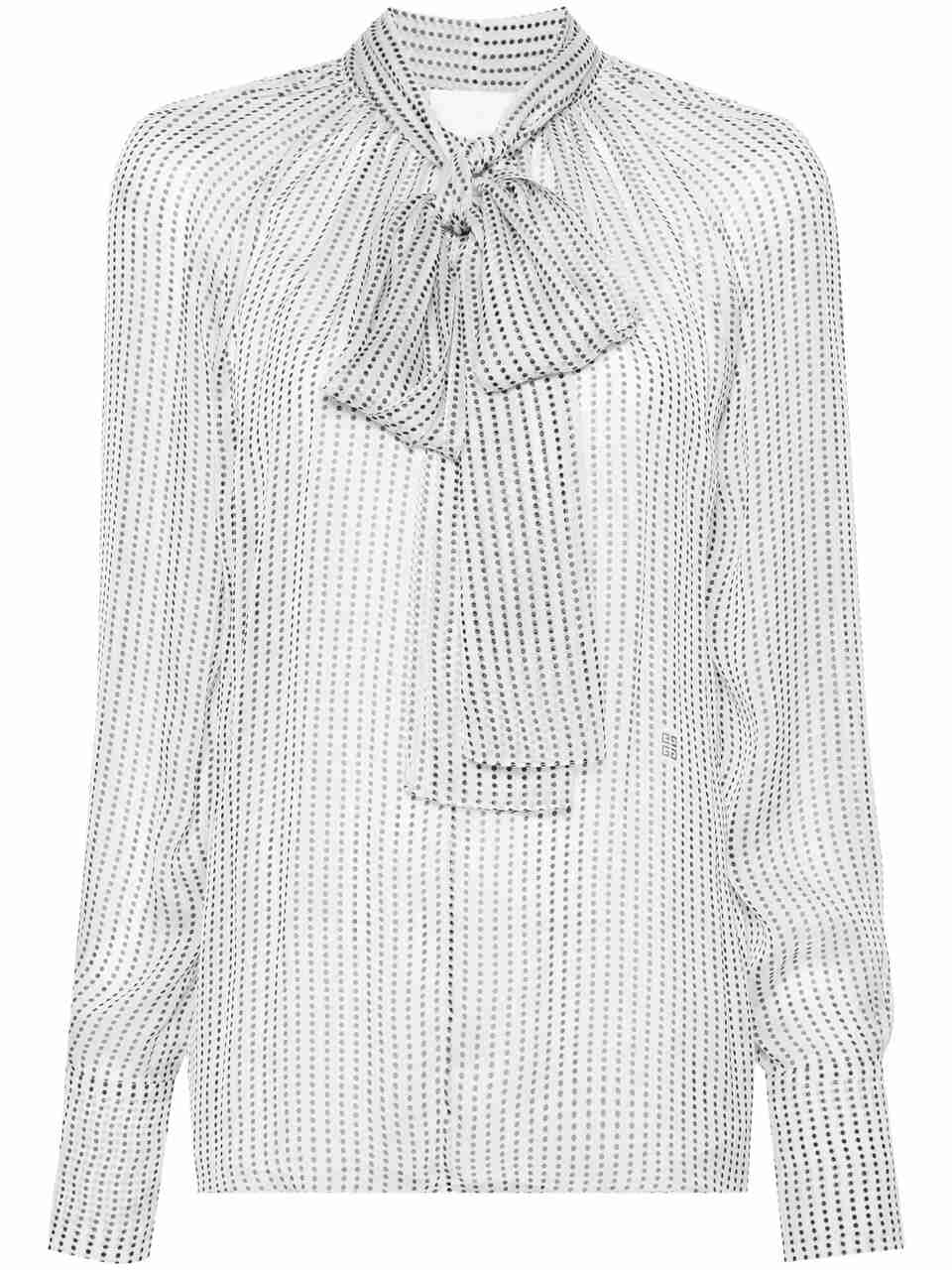 blusa lazada al cuello