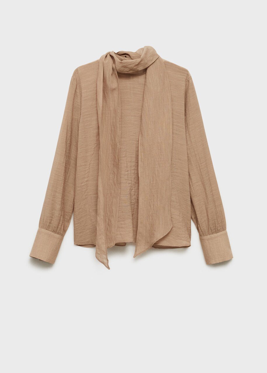 blusa lazada al cuello