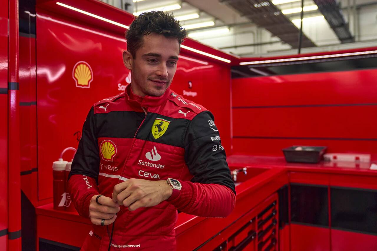 El nuevo reloj de Richard Mille que Charles Leclerc no se ha quitado durante la F1 cuesta 330.000 €