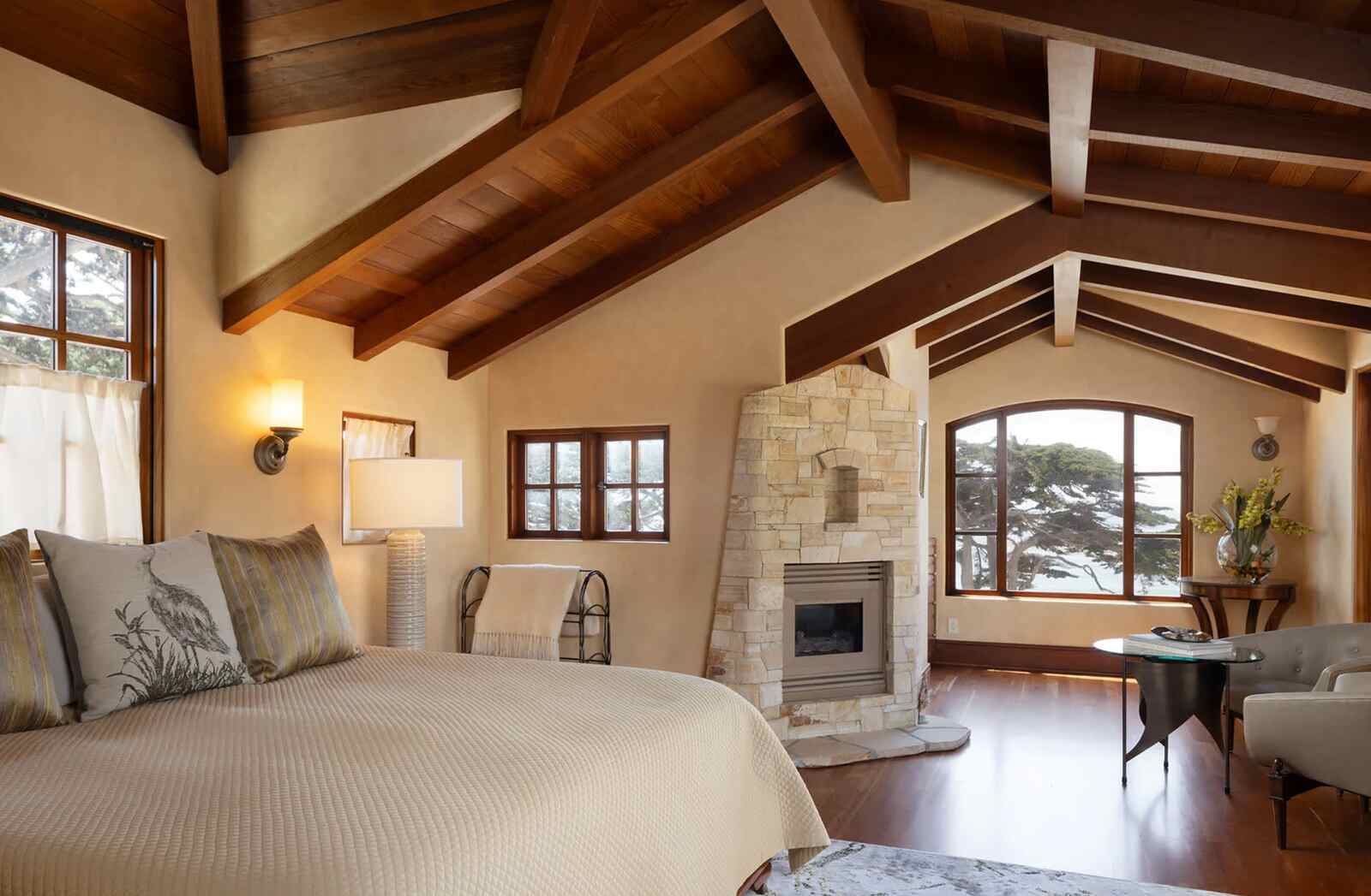 Suite principal de la mansión de Carmel by the Sea