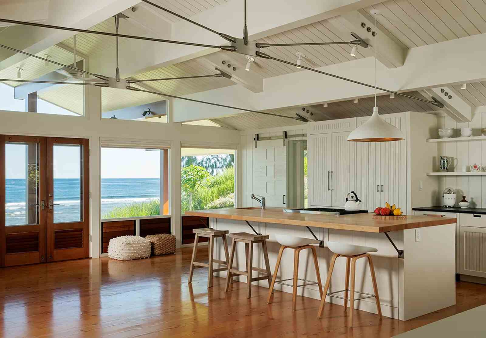 Cocina de la mansión de Julia Roberts en Hawái