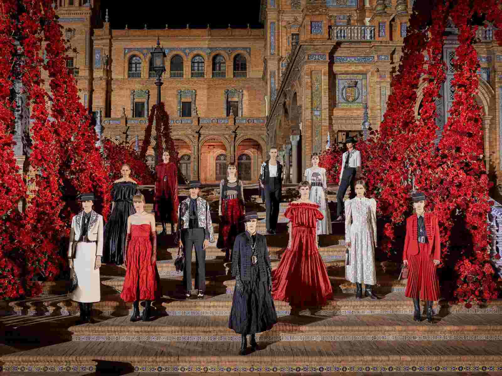 Desfile de Dior en Sevilla