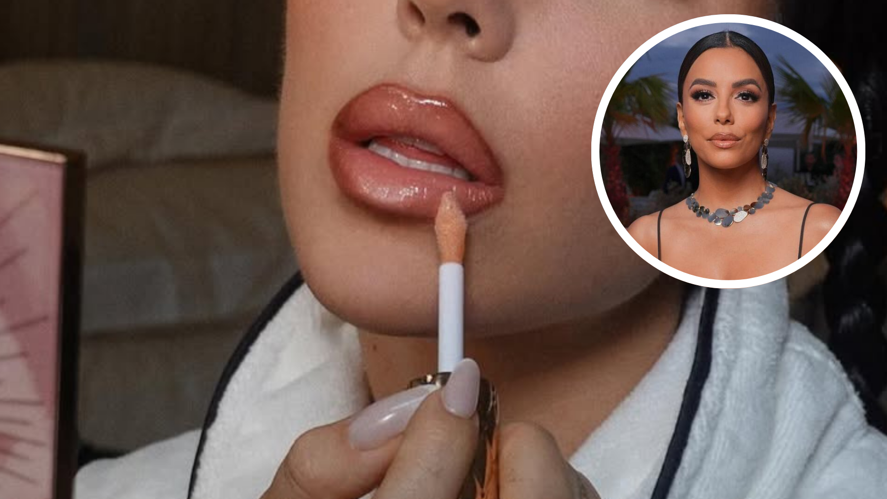 El truco de Eva Longoria para lucir labios hidratados (y carnosos) a los 50