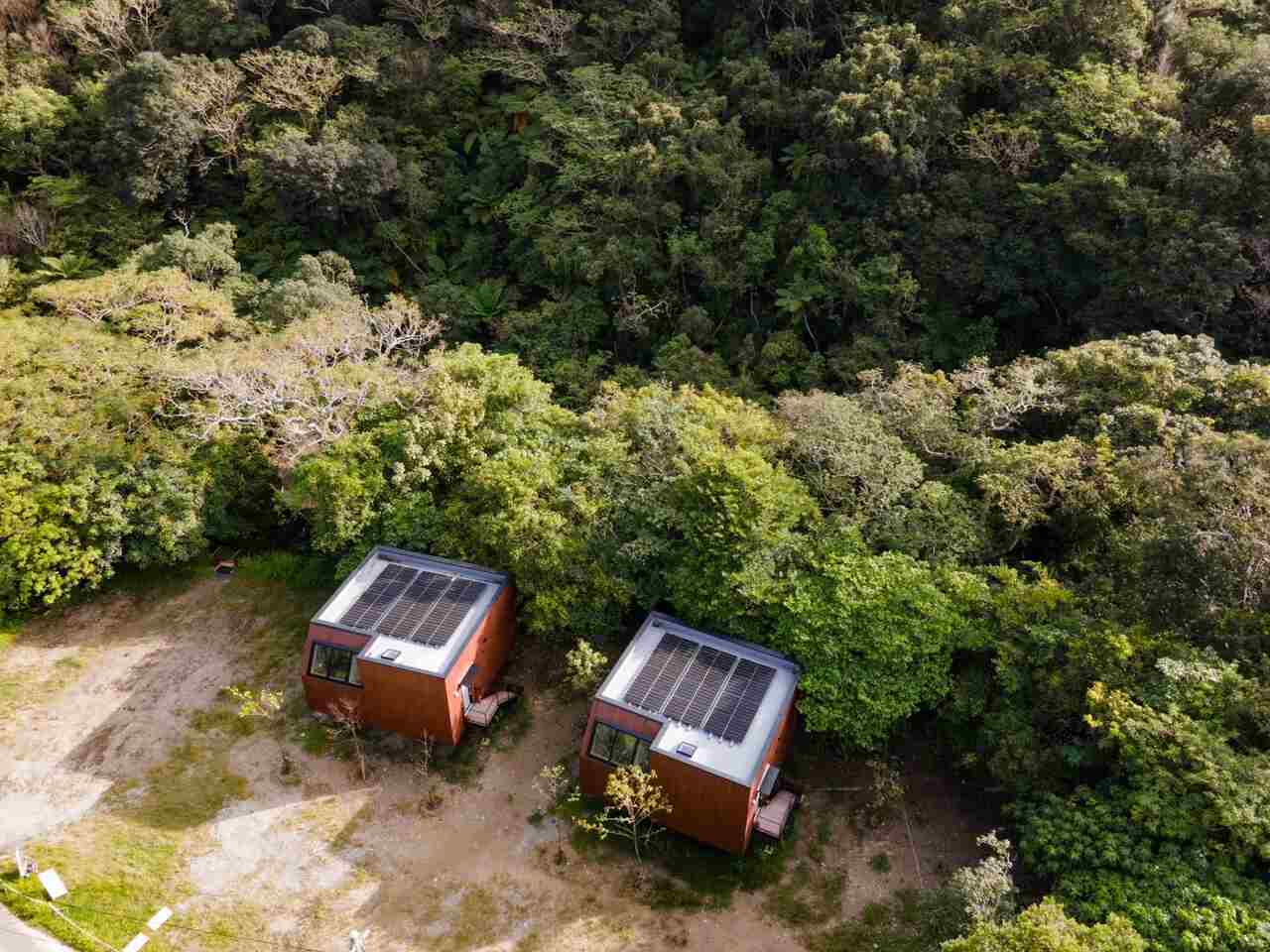 resort sostenible casa de arbol