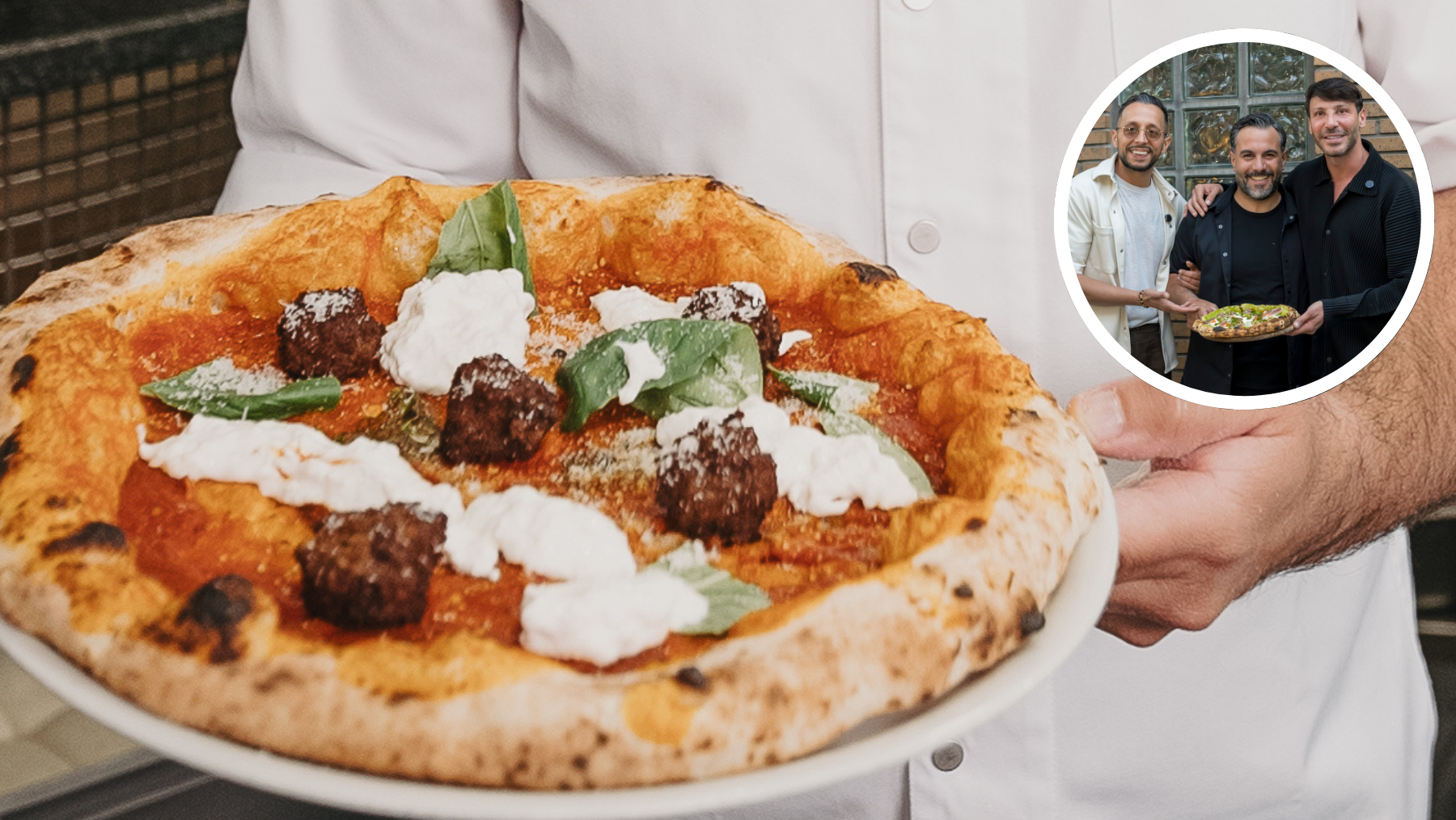 Tres leyendas de la pizza italiana en un ‘showcooking’ único en Madrid