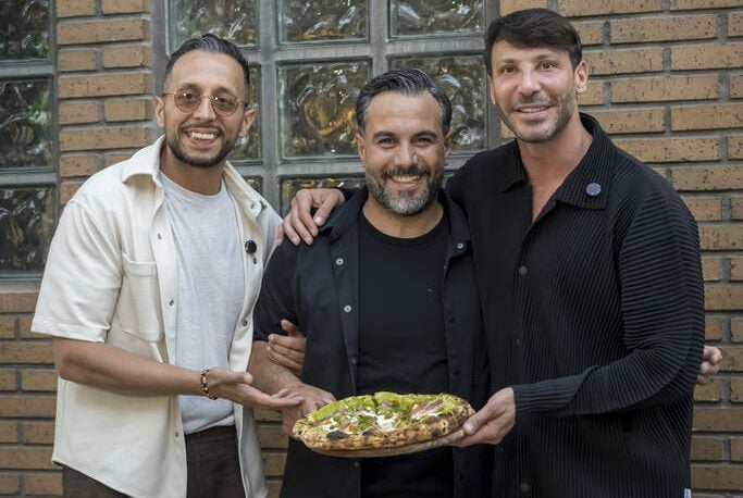 Tres leyendas de la pizza italiana en un ‘showcooking’ único en Madrid