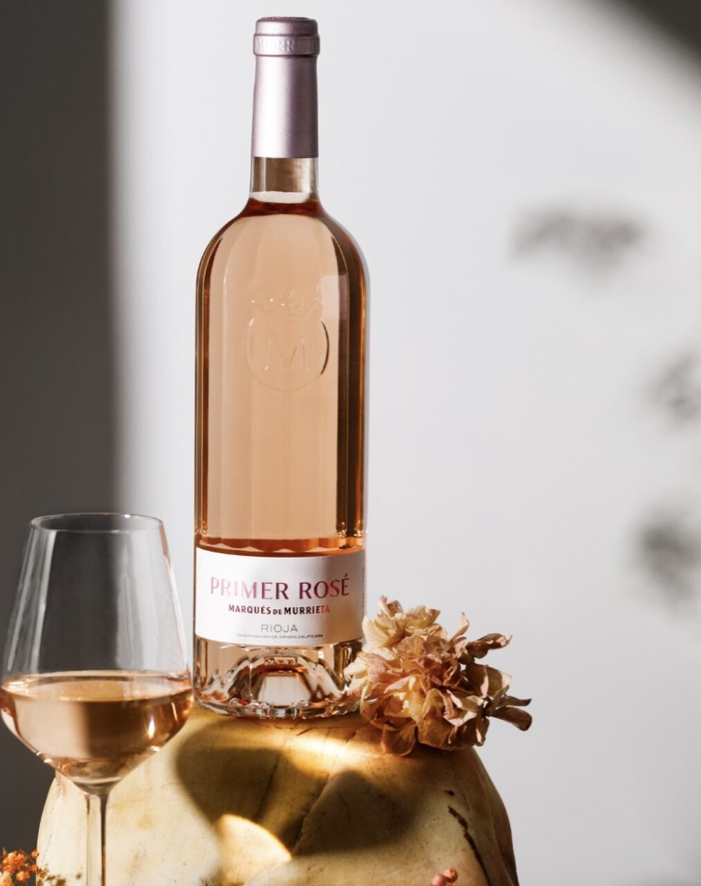 Vino rosado 