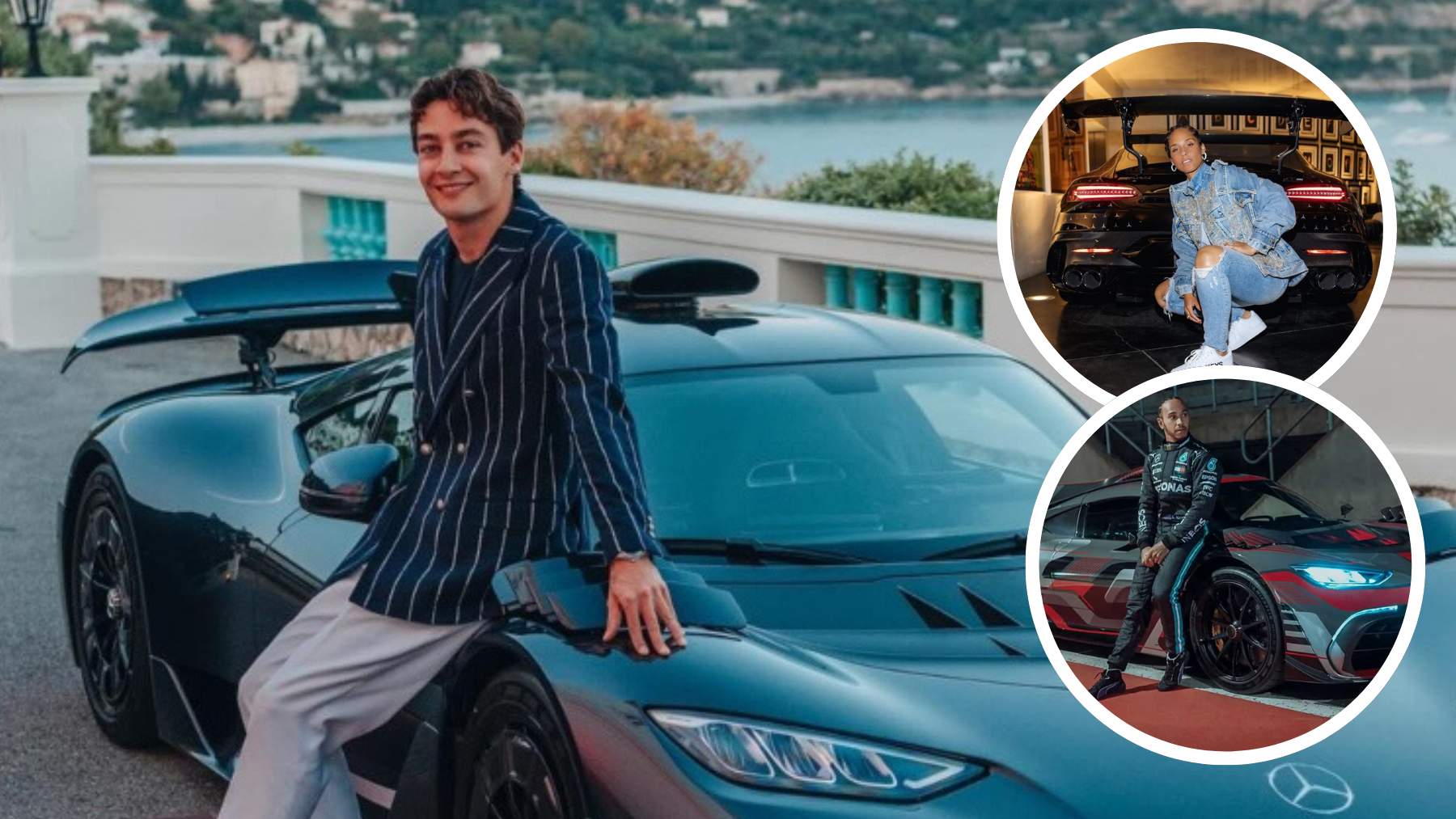El Mercedes de 2,5 millones de George Russell que también tienen Alicia Keys y Lewis Hamilton