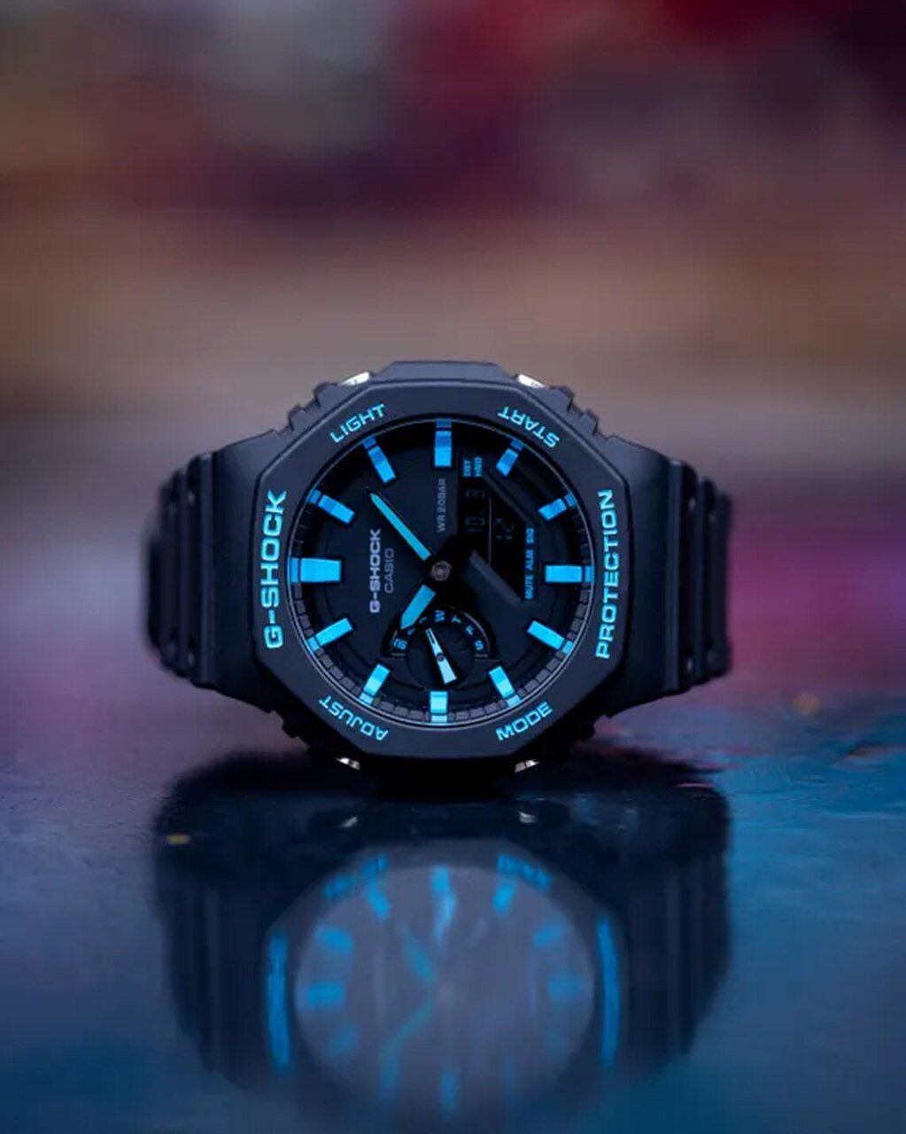 relojes azulo oscuro