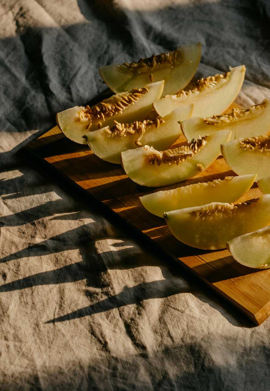 melon betacarotenos, bronceado