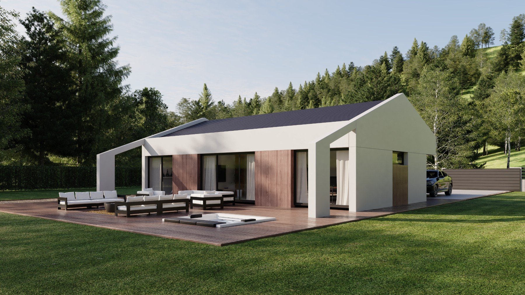 Sostenibles y de diseño en sólo ocho meses: así son las casas prefabricadas de hormigón que están arrasando