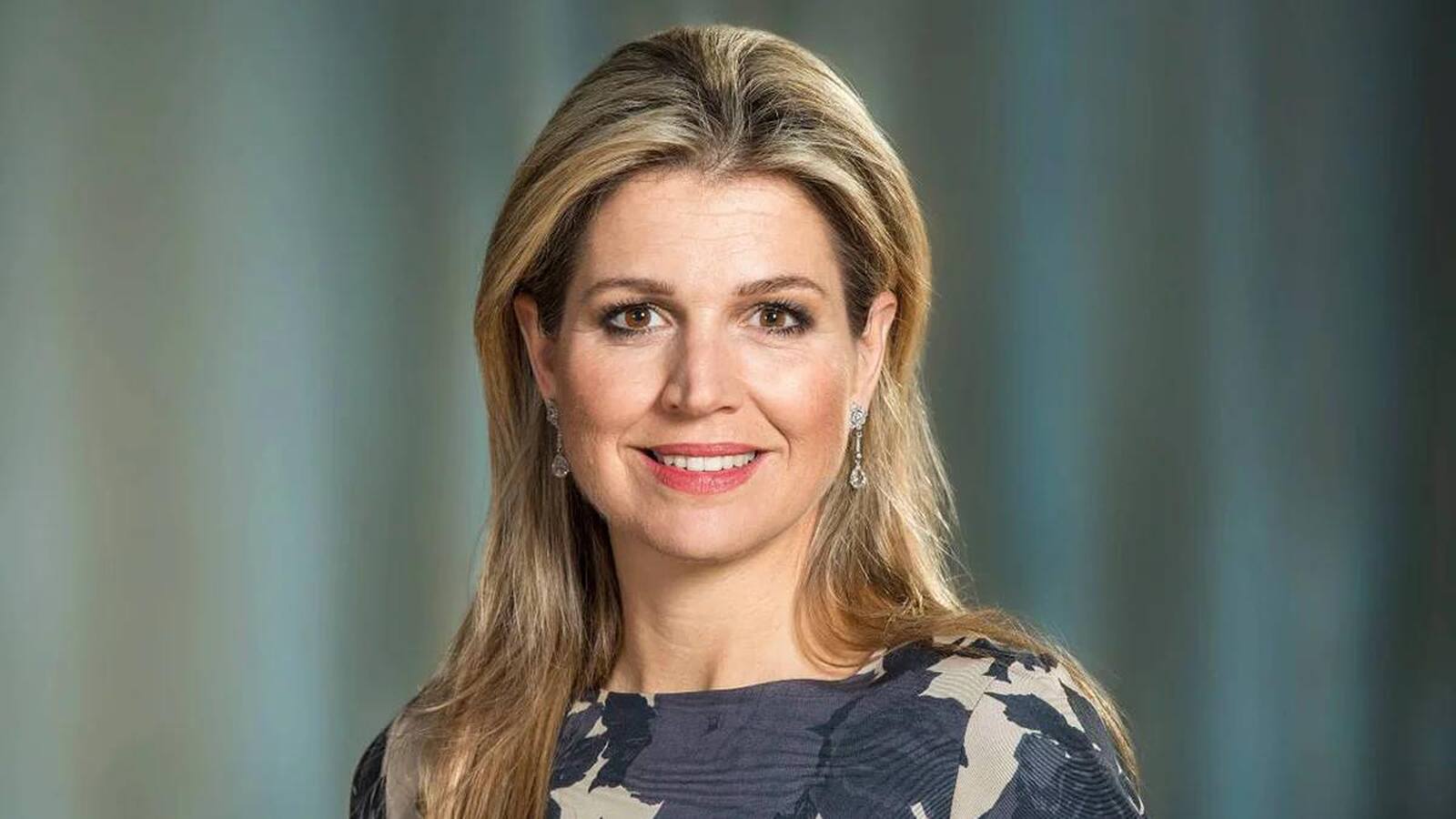 Primer plano de Máxima de Holanda