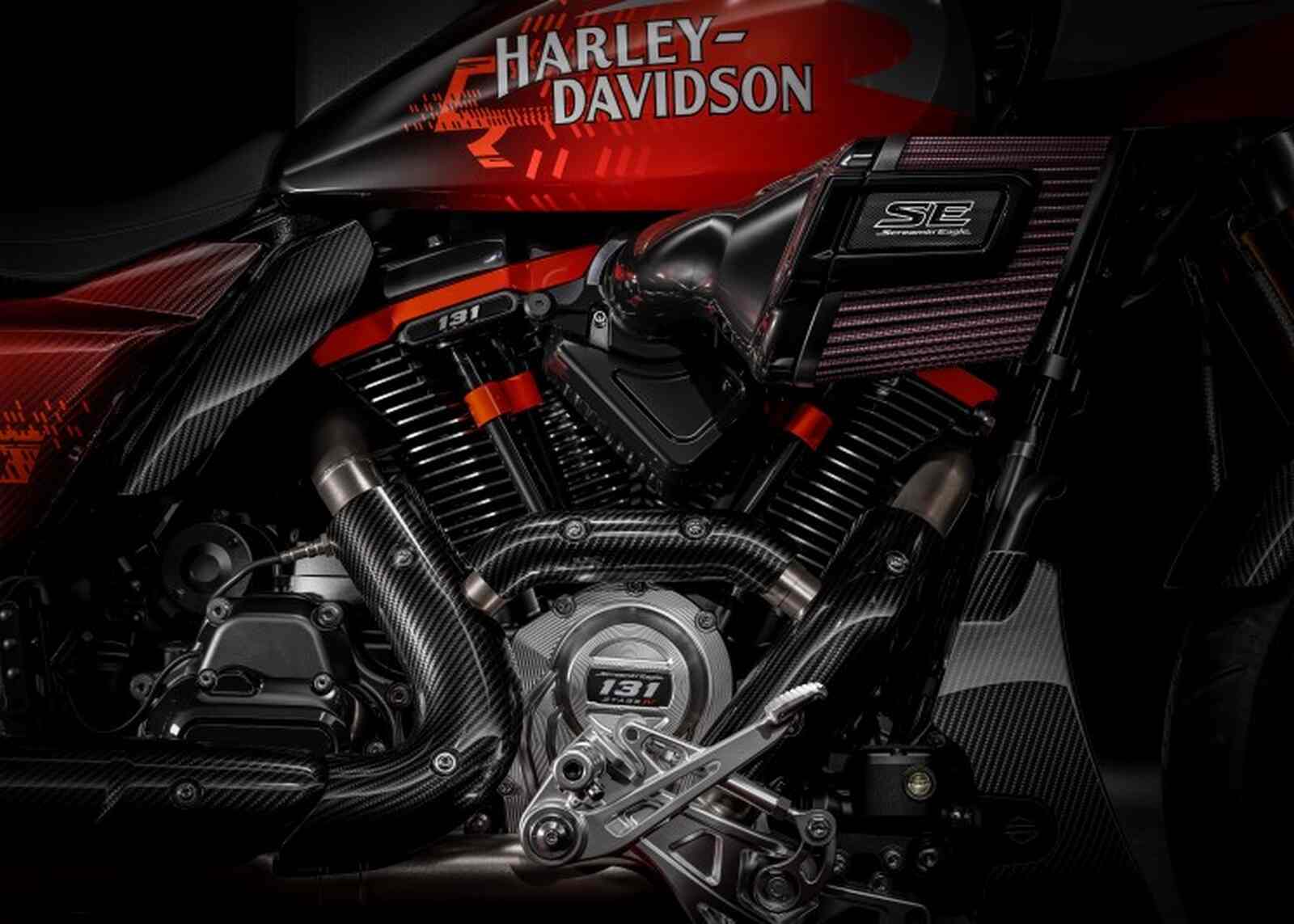 Motor de la nueva moto exclusiva