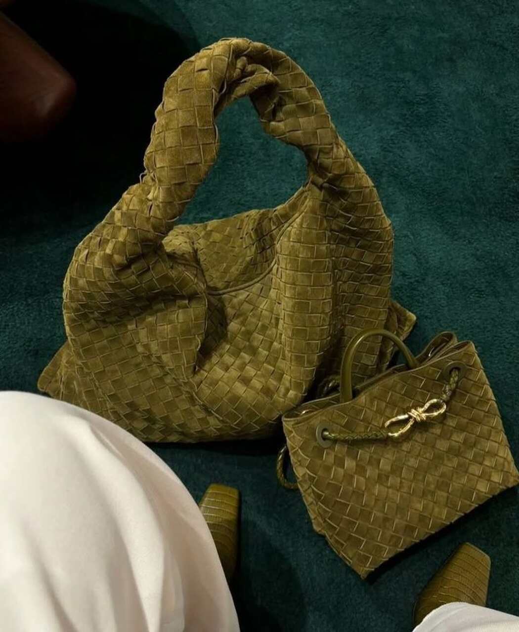 bolso trenzado bottega veneta