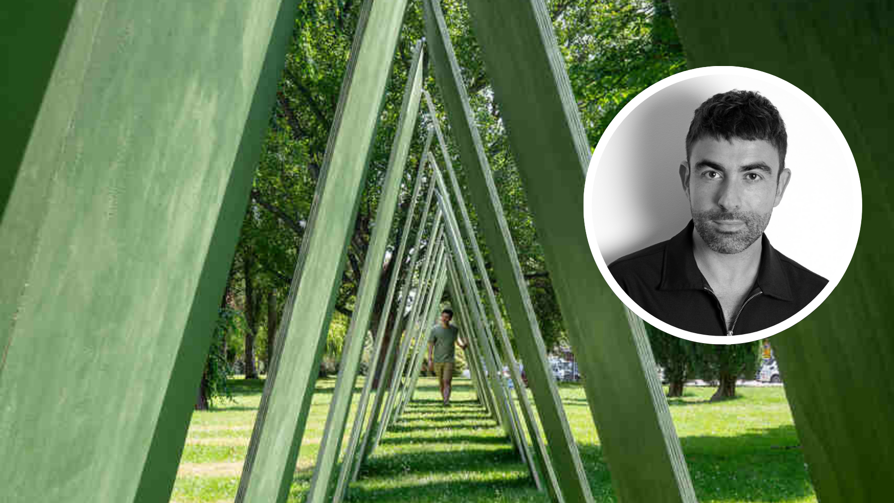 Javier Peña, arquitecto: «Concéntrico transforma Logroño en un espacio de arquitectura efímera»