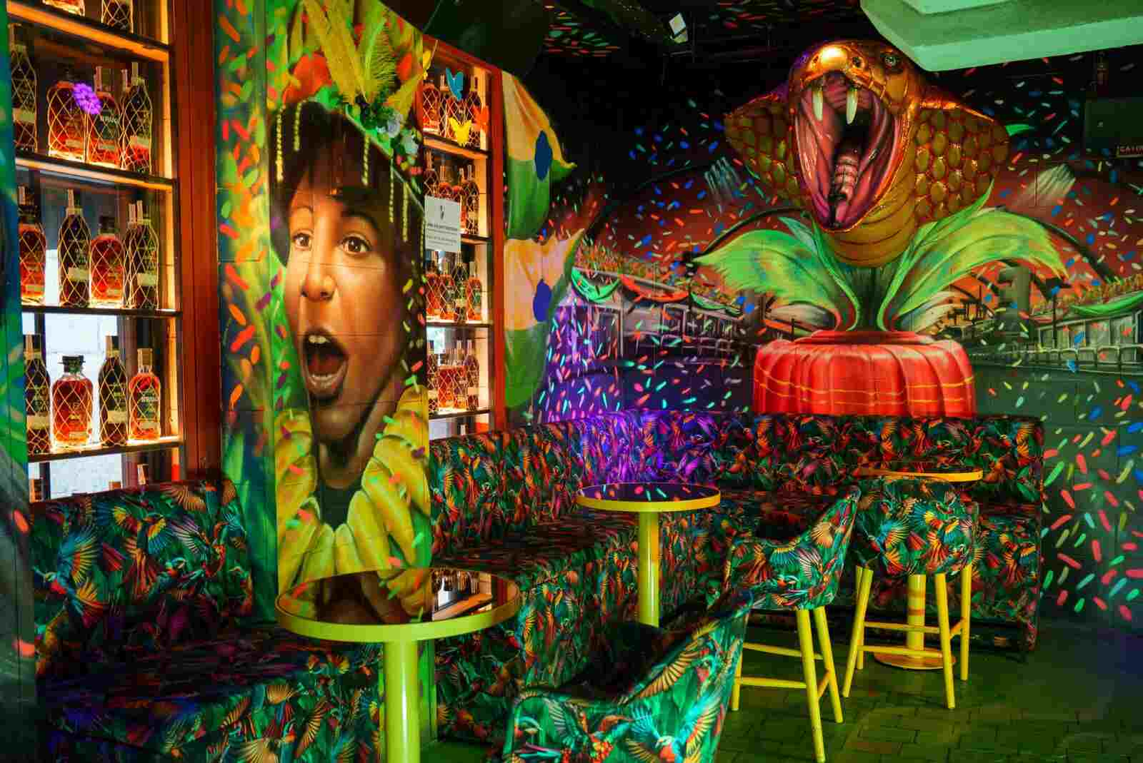 Calle 365 decorada de Brasil