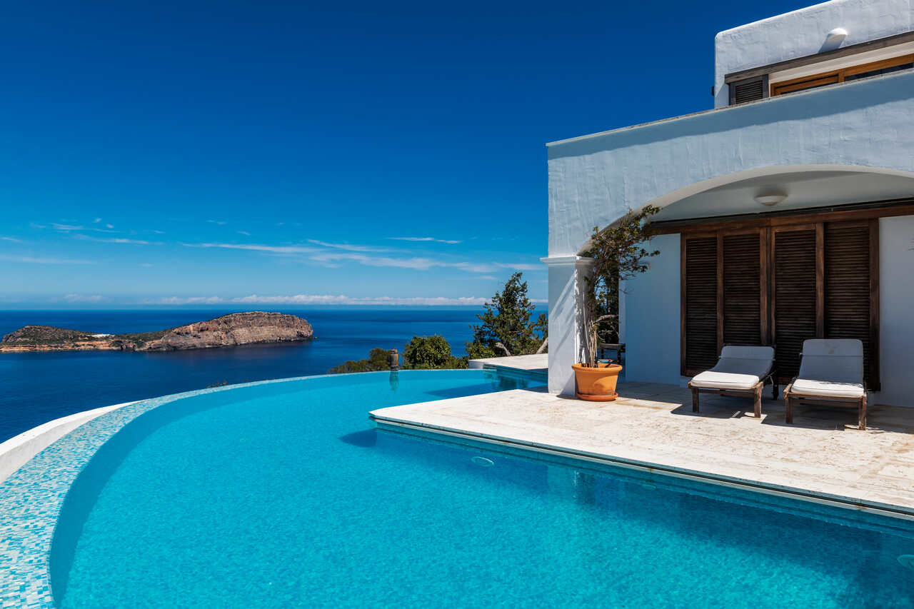 vistas Ibiza terraza exteerior