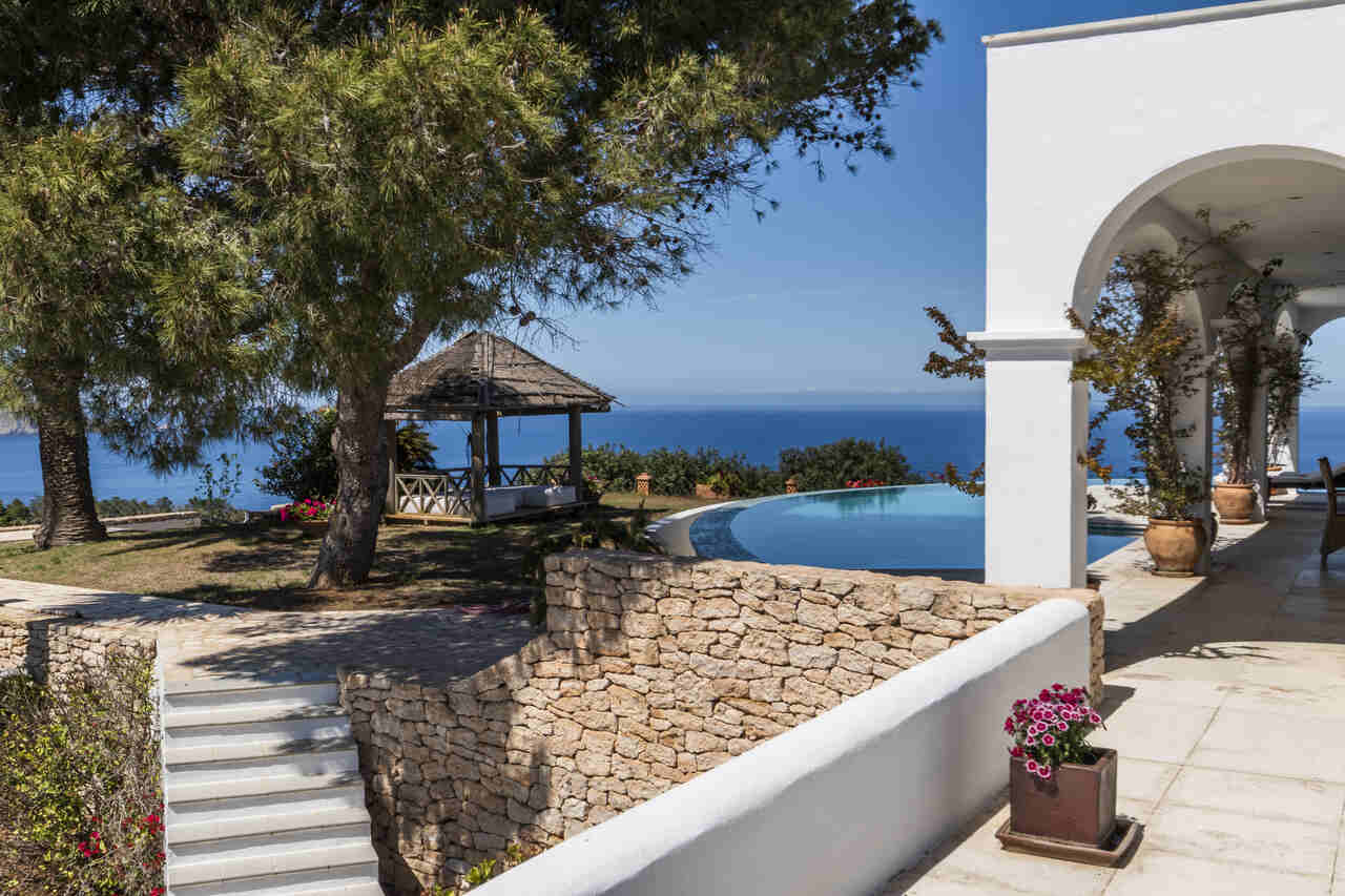 vistas Ibiza terraza exteerior