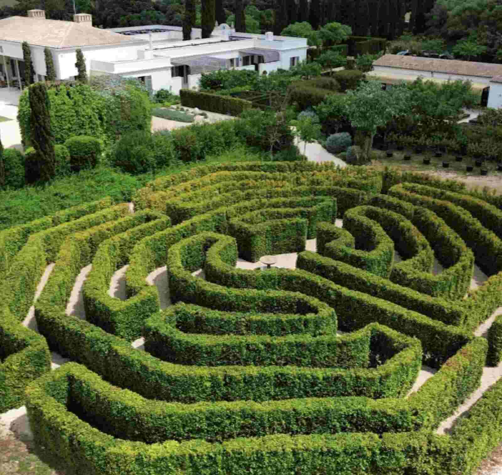 Laberinto de la villa