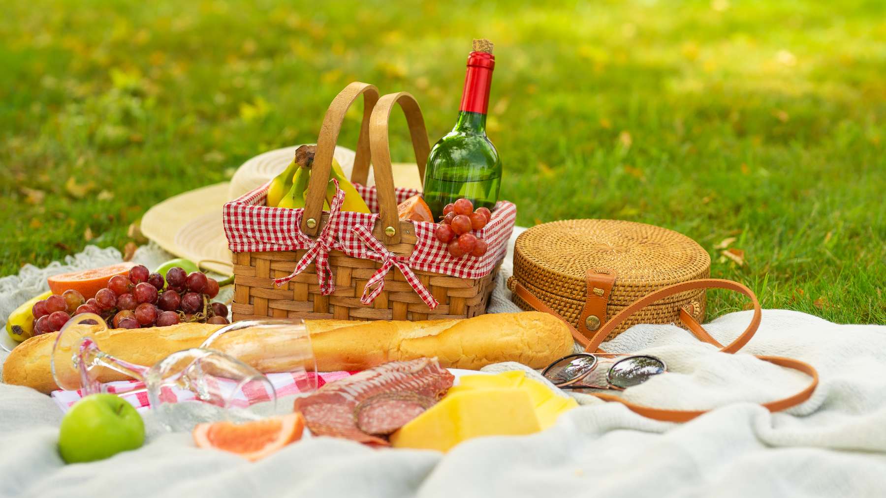 Cesta de picnic para El Retiro