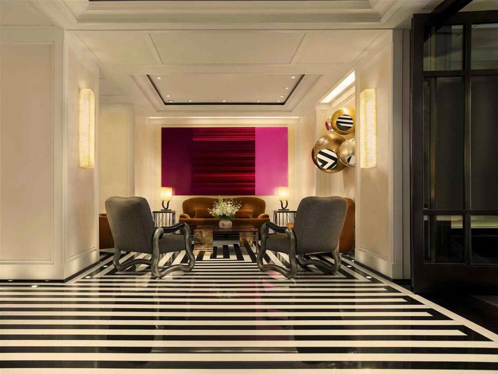 Hall del hotel The Mark