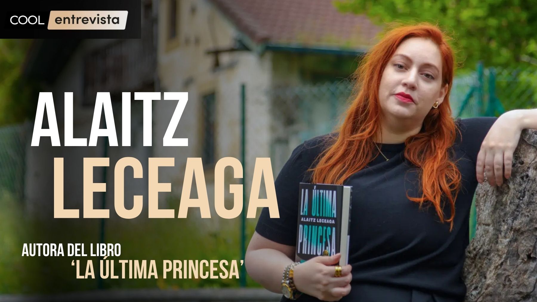 ‘La última princesa’, el nuevo libro de Alaitz Leceaga: «Nora arriesga todo por descubrir la verdad»