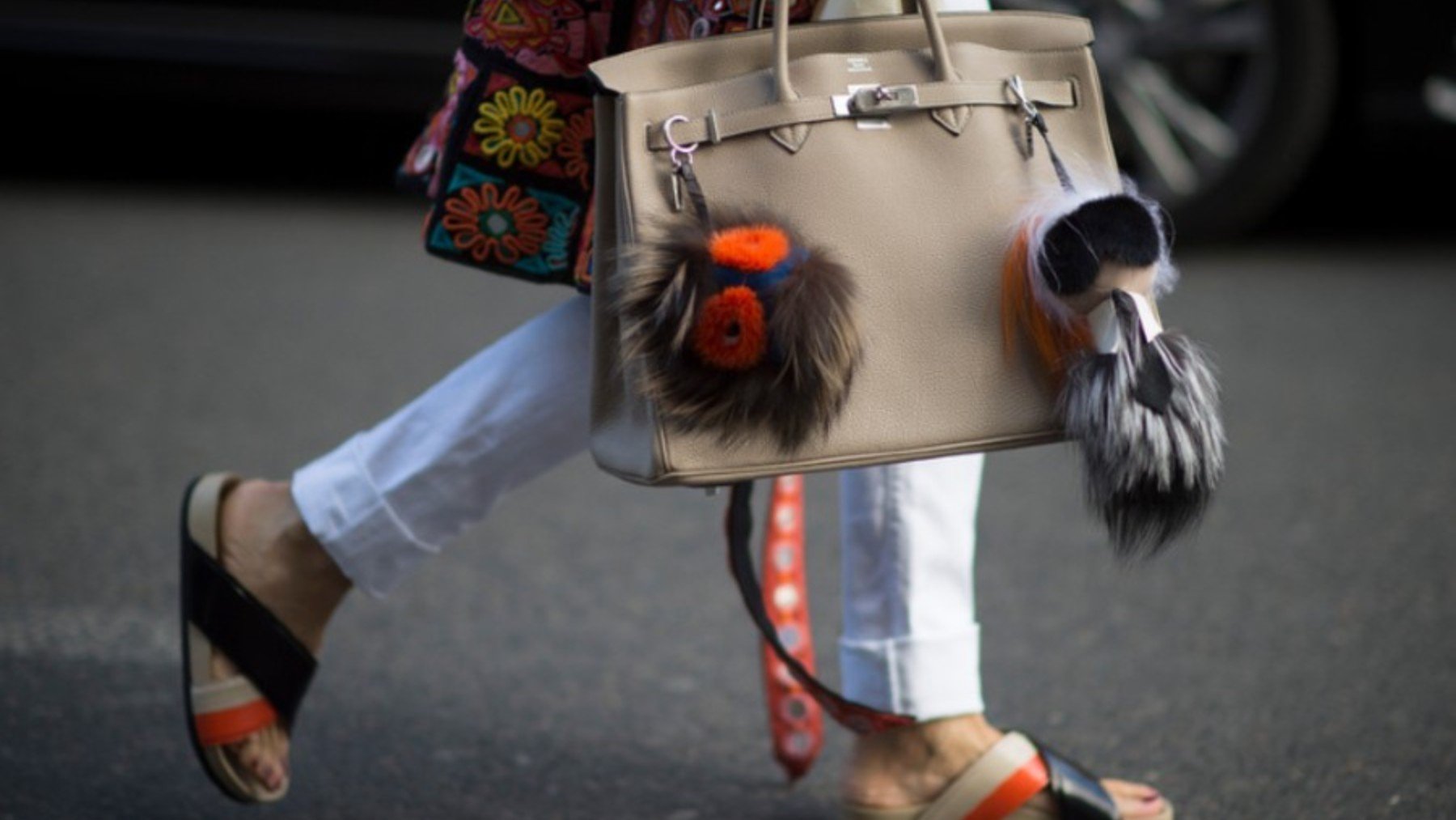 Birkin de Hermes con Charms
