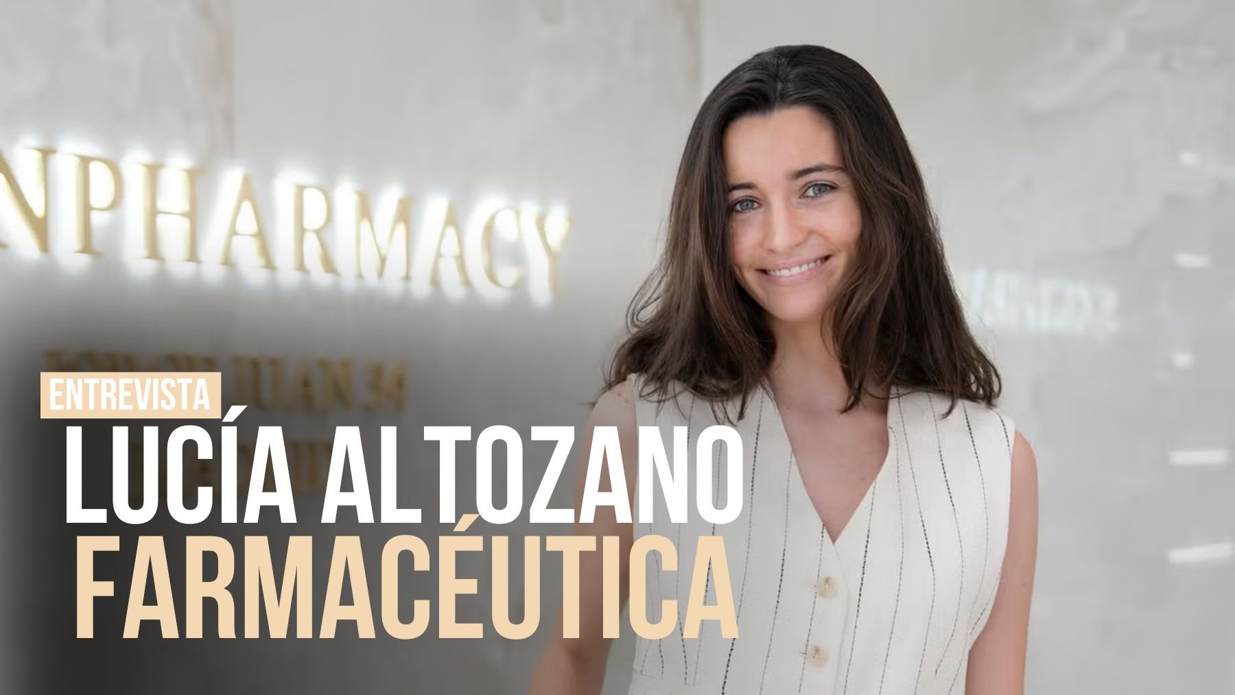 Lucía Altozano, farmacéutica: «El retinol en verano se puede usar, pero con ajustes y no siempre»